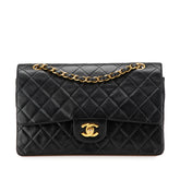 Medium Classic Lambskin Double Flap